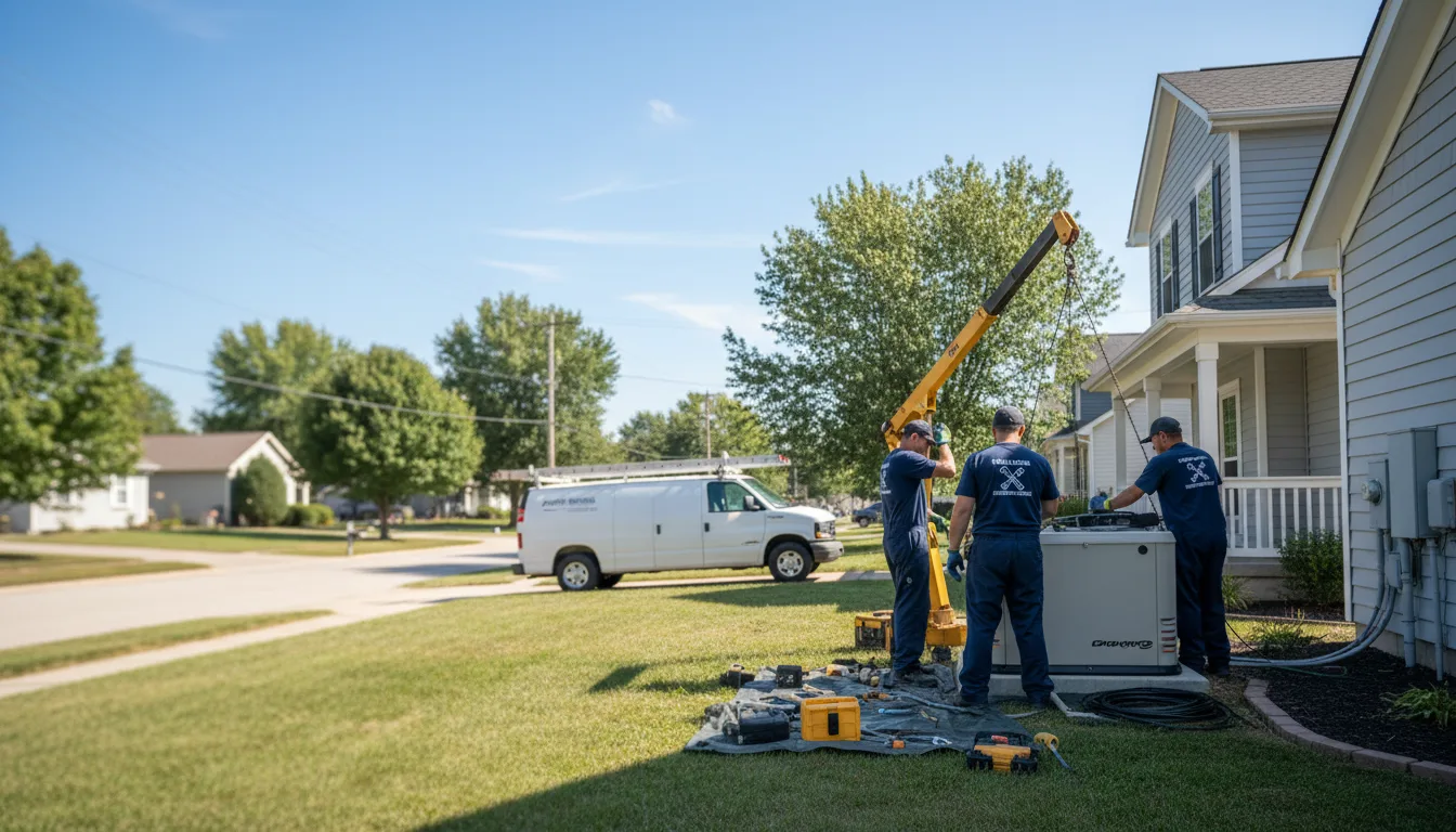 Generator Installation in Livingston, IL near me